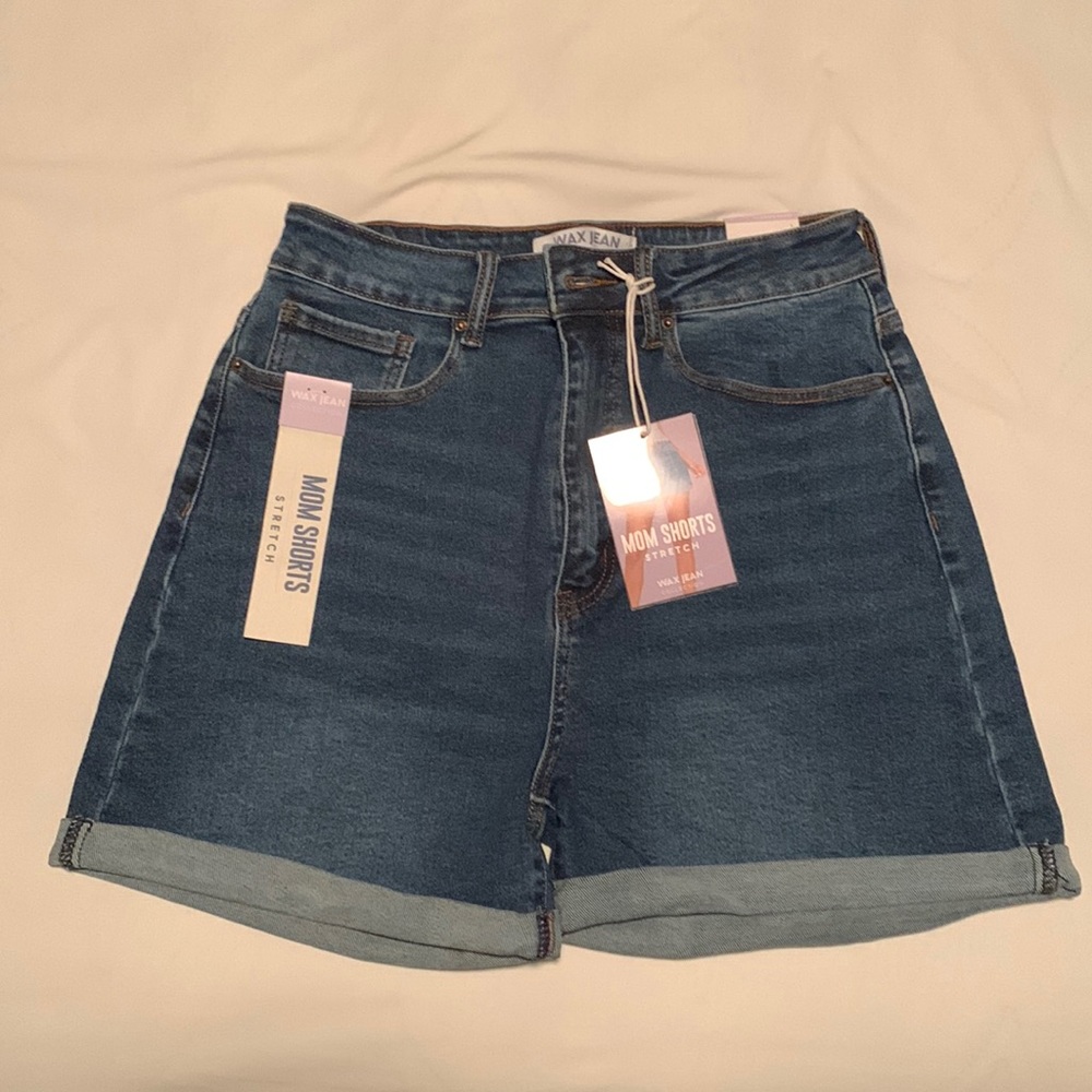 Wax Jean Collection (High waist jean shorts.)